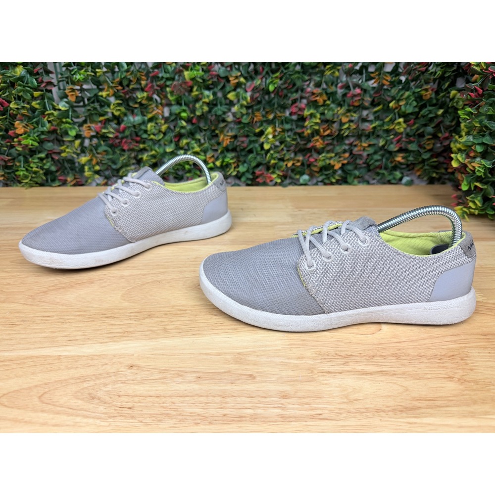 Merrell Wild Dove Grey Mesh Air Cushion Sneakers Womens 6.5 J03796 Low Top Shoes - Picture 5 of 9